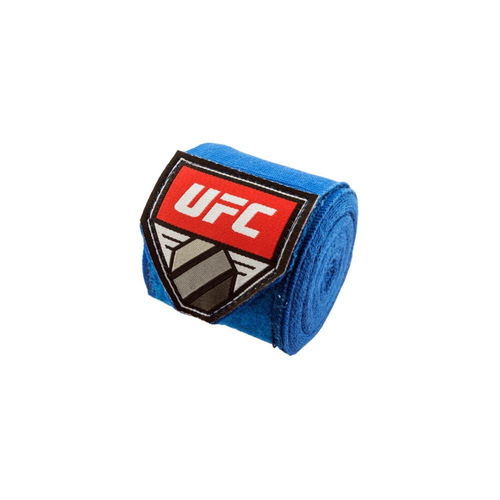 Single blue roll angled to show the weave texture and stitched logo patch.
