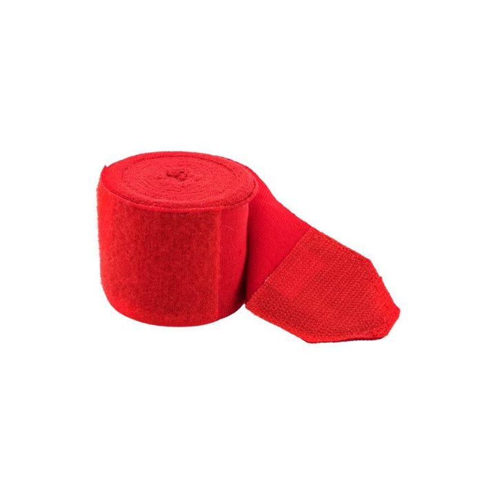 Red wrap unrolled slightly to showcase the fastening tab and thumb loop detail.