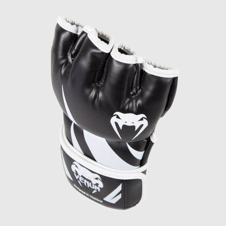 Overhead angle showing finger compartment and logo placement.